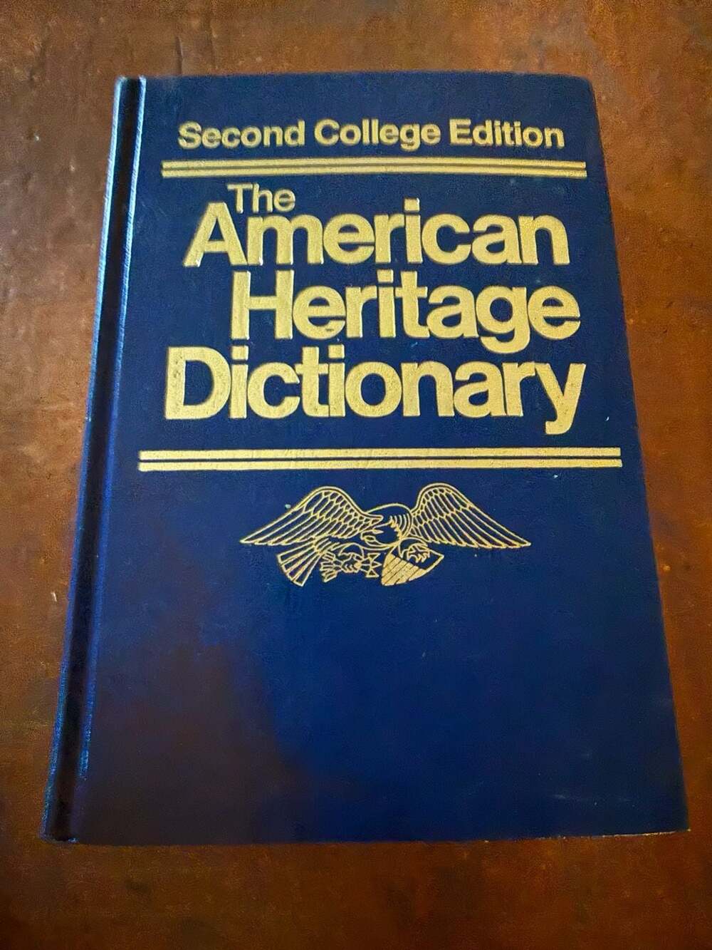 Houghton Mifflin The American Heritage Dictionary Second College Edition